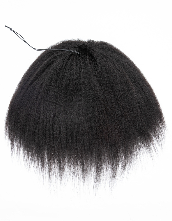 3 IN 1 HALF WIG Kinky Straight Half Wig Seamless Flip Over Wig