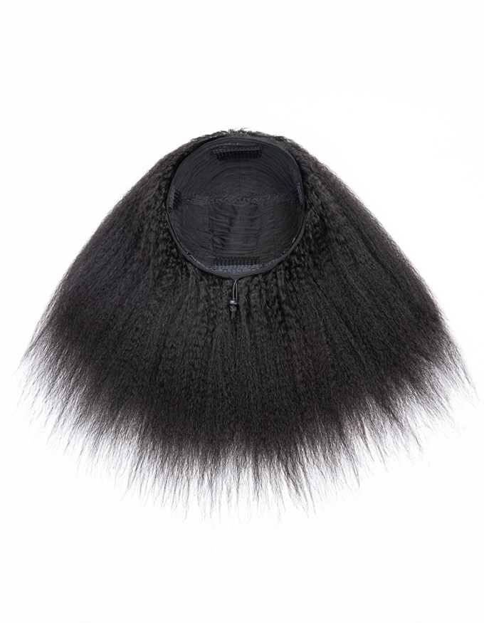 3 IN 1 HALF WIG Kinky Straight Half Wig Seamless Flip Over Wig