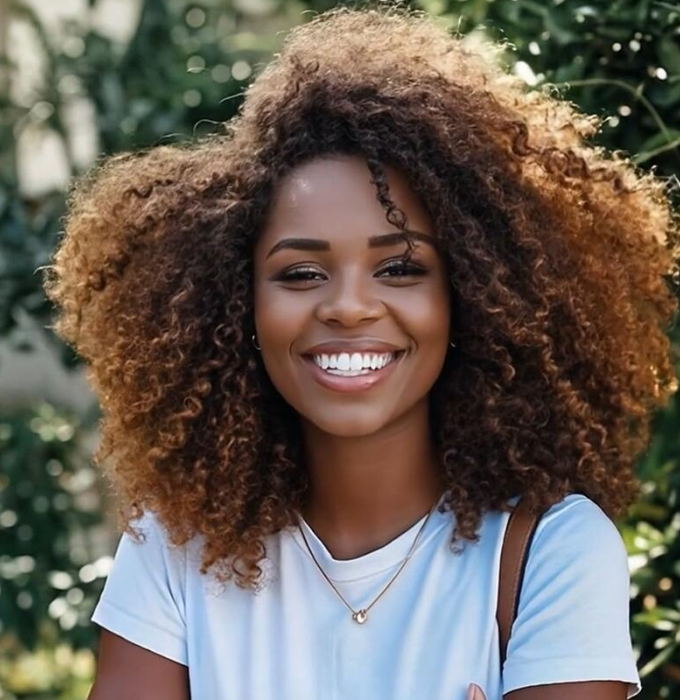 3 IN 1 HALF WIG Amber Flow Curly Side Part Pre-Styled Half Wig Flip Over Draw-strings Wig